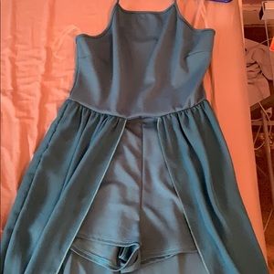 Teal romper